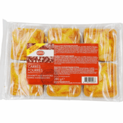 BISCUITS CARRES FOURRES AMANDES 280g