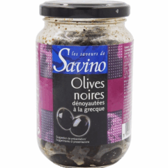 OLIVES NOIRES DENOYAUTEES 37CL VERRE