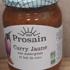 AUBERGINE CURRY BIO 650g