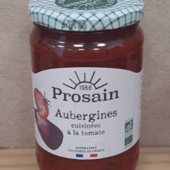 AUBERGINE TOMATE BIO 650g