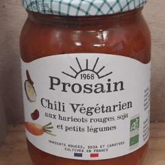 CHILI VEGETARIEN BIO 670g