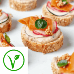 Apéro de fêtes végétal